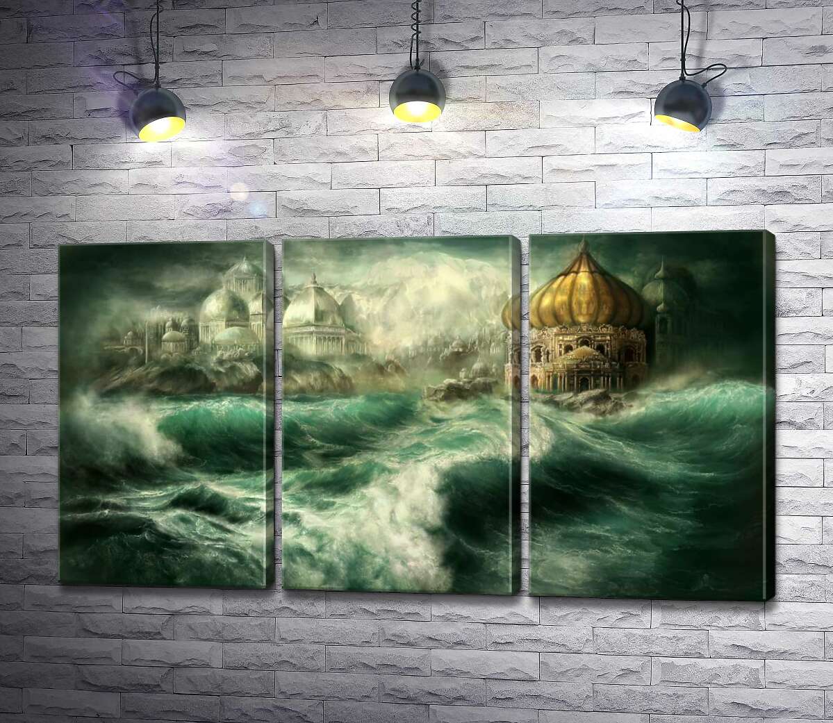 Модульная картина ArtPoster Сказочный дворец возникает среди штормовых волн 102x56 см Модуль №11
Модульная картина ArtPoster Сказочный дворец возникает среди штормовых волн 102x56 см Модуль №11