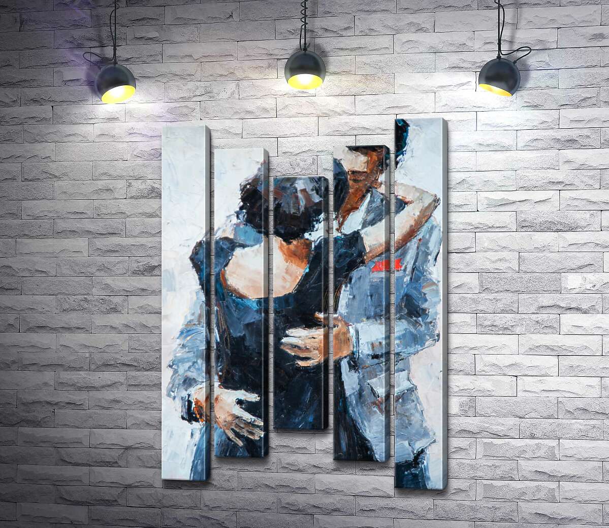 Модульная картина ArtPoster Сильные руки мужчины нежно обнимают спину девушки в танце 100x156 см Модуль №28
Модульная картина ArtPoster Сильные руки мужчины нежно обнимают спину девушки в танце 100x156 см Модуль №28