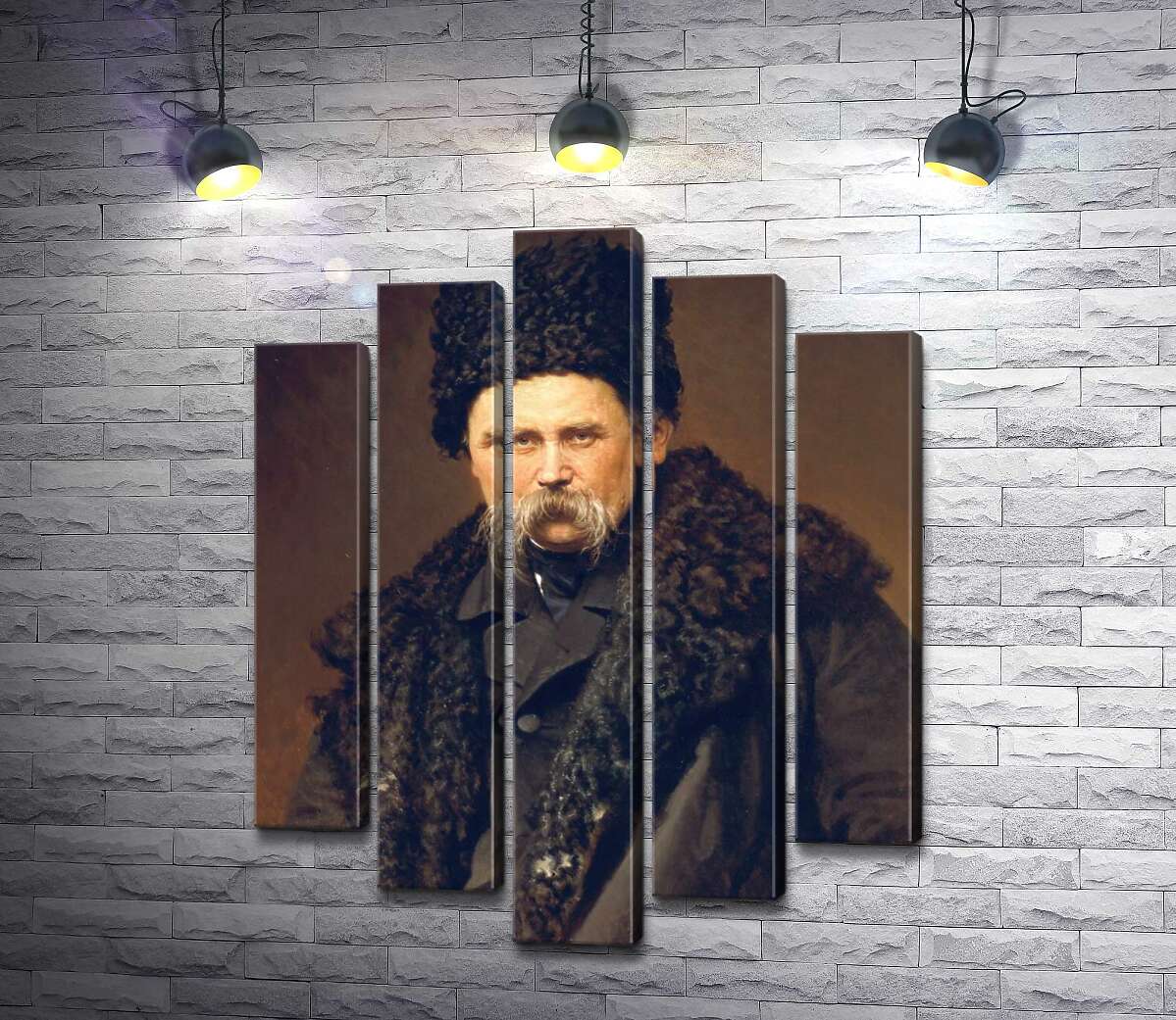 Модульная картина ArtPoster Тарас Шевченко - Иван Крамской 100x130 см Модуль №26
Модульная картина ArtPoster Тарас Шевченко - Иван Крамской 100x130 см Модуль №26