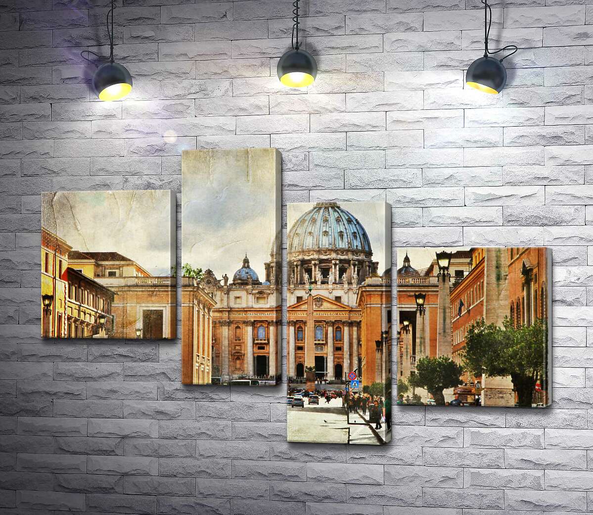 Модульная картина ArtPoster Собор Святого Петра (St. Peter's Cathedral): вершина итальянского искусства 100x69 см Модуль №20
Модульная картина ArtPoster Собор Святого Петра (St. Peter's Cathedral): вершина итальянского искусства 100x69 см Модуль №20