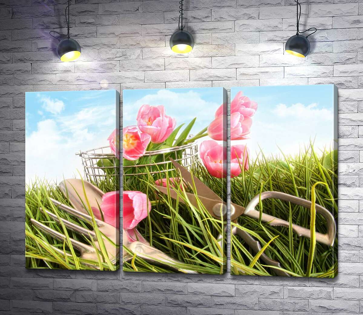Модульная картина ArtPoster Только срезанные тюльпаны потерялись в траве 132x87 см Модуль №11
Модульная картина ArtPoster Только срезанные тюльпаны потерялись в траве 132x87 см Модуль №11