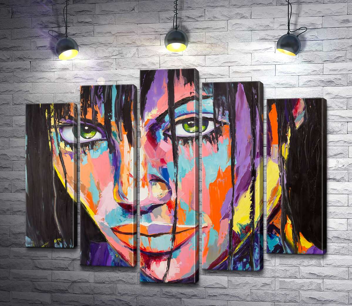 Модульная картина ArtPoster Удивление девушки на портрете с элементами абстракции 130x110 см Модуль №26
Модульная картина ArtPoster Удивление девушки на портрете с элементами абстракции 130x110 см Модуль №26
