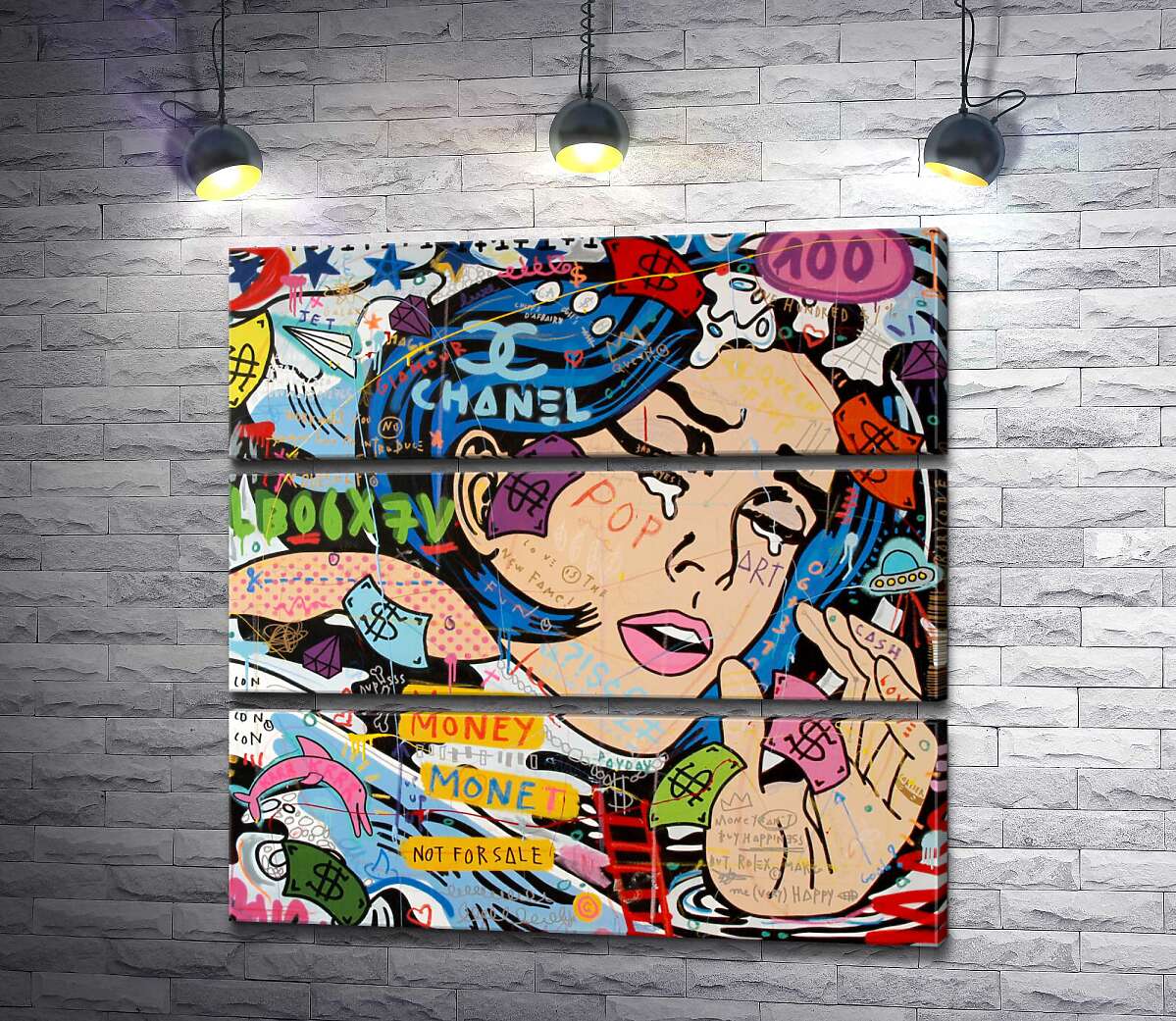 Модульная картина ArtPoster Тонущая девушка (Drowning girl) - Джисбар 100x99 см Модуль №13
Модульная картина ArtPoster Тонущая девушка (Drowning girl) - Джисбар 100x99 см Модуль №13