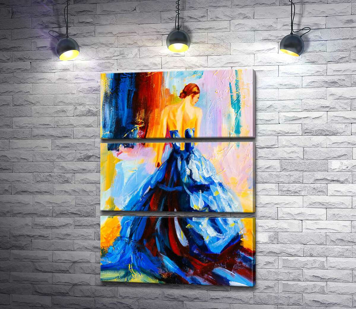 Модульная картина ArtPoster Утонченный силуэт девушки в пышном синем платье 100x138 см Модуль №13
Модульная картина ArtPoster Утонченный силуэт девушки в пышном синем платье 100x138 см Модуль №13
