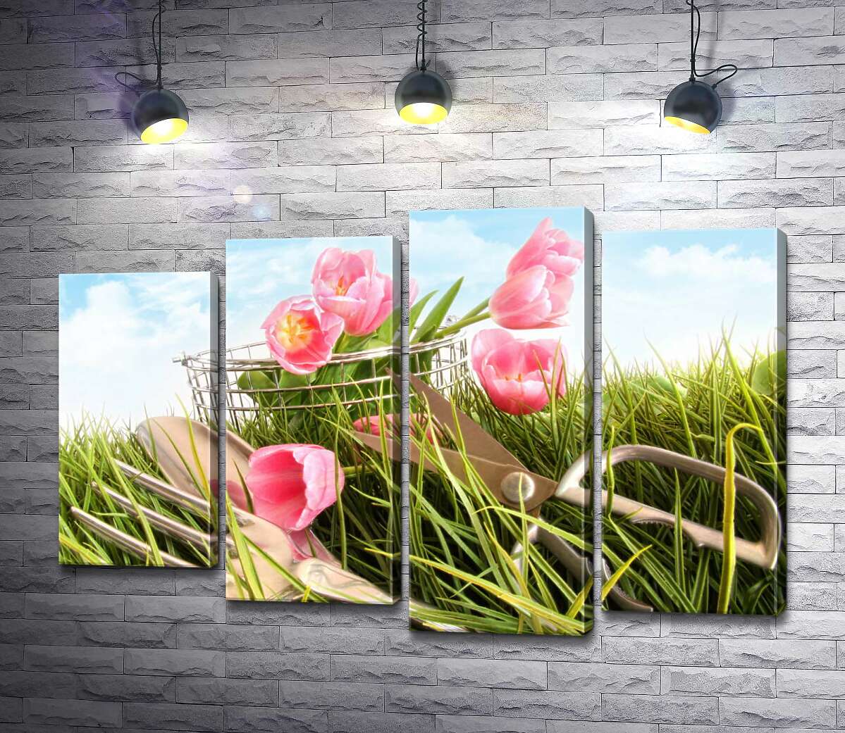 Модульная картина ArtPoster Только срезанные тюльпаны потерялись в траве 132x89 см Модуль №21
Модульная картина ArtPoster Только срезанные тюльпаны потерялись в траве 132x89 см Модуль №21