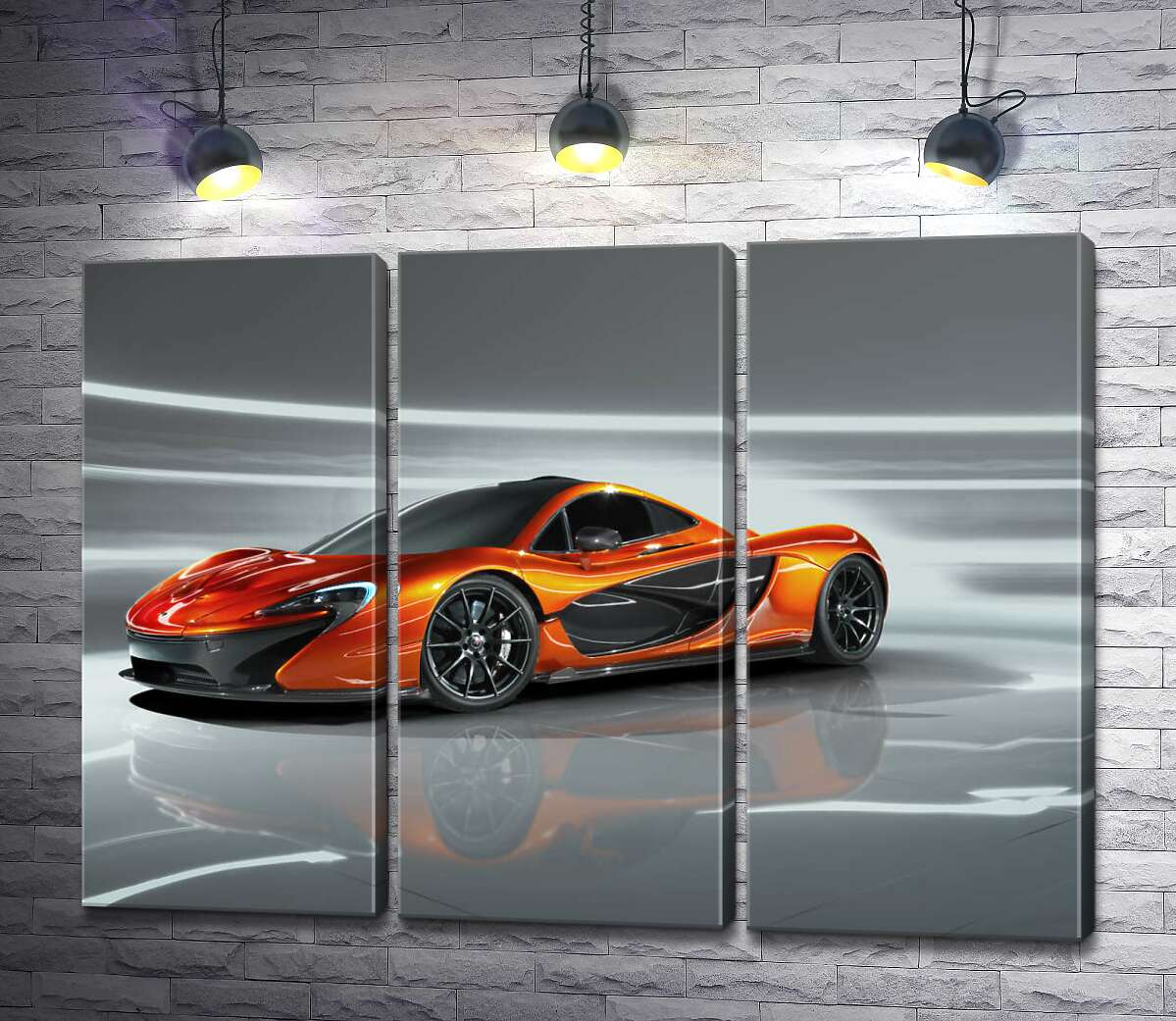 Модульная картина ArtPoster Янтарный блеск спортивного автомобиля McLaren P1 102x75 см Модуль №11
Модульная картина ArtPoster Янтарный блеск спортивного автомобиля McLaren P1 102x75 см Модуль №11
