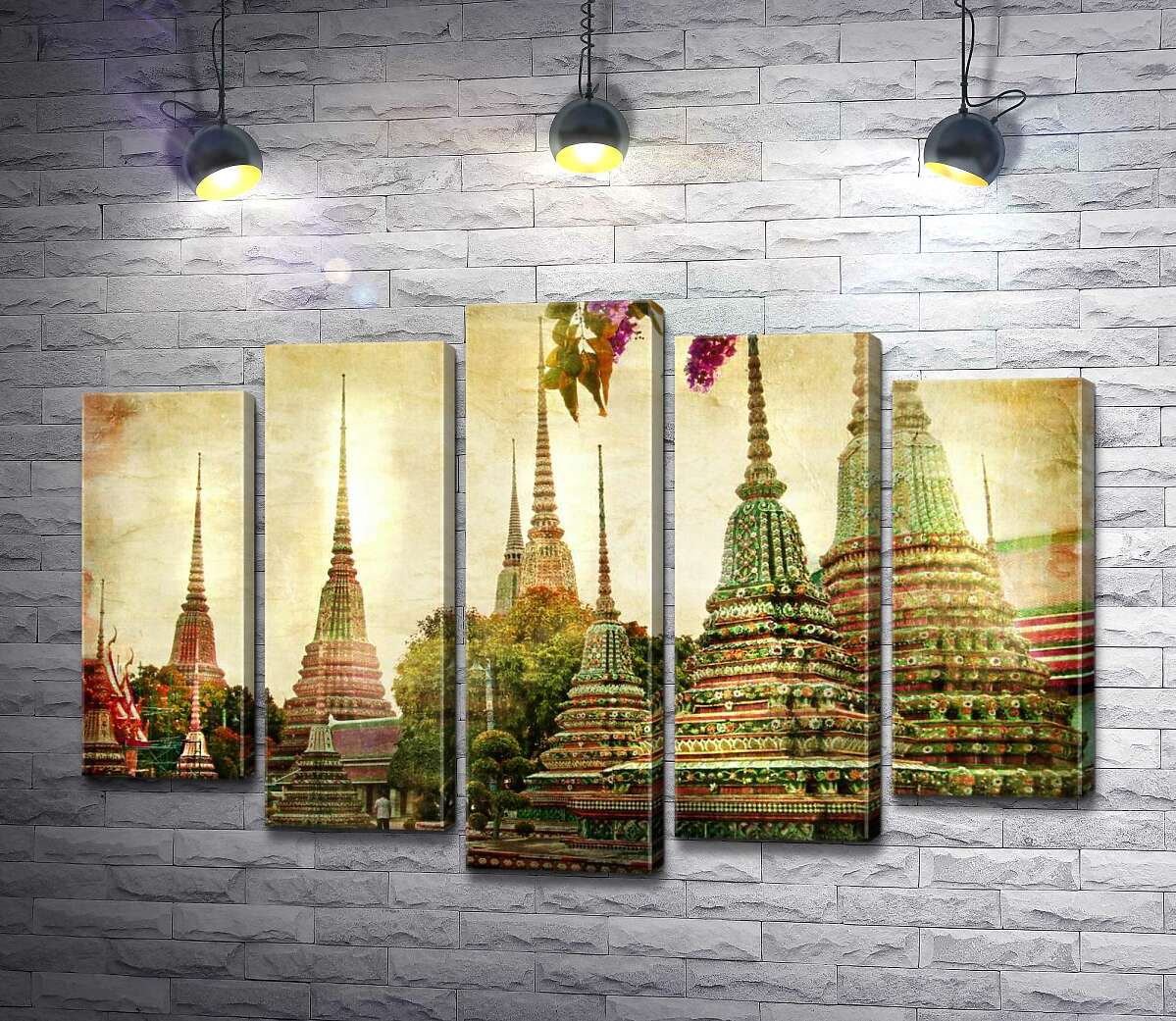 Модульная картина ArtPoster Храмовый комплекс Ват Пхо (Wat Pho) в Бангкоке 100x68 см Модуль №26
Модульная картина ArtPoster Храмовый комплекс Ват Пхо (Wat Pho) в Бангкоке 100x68 см Модуль №26