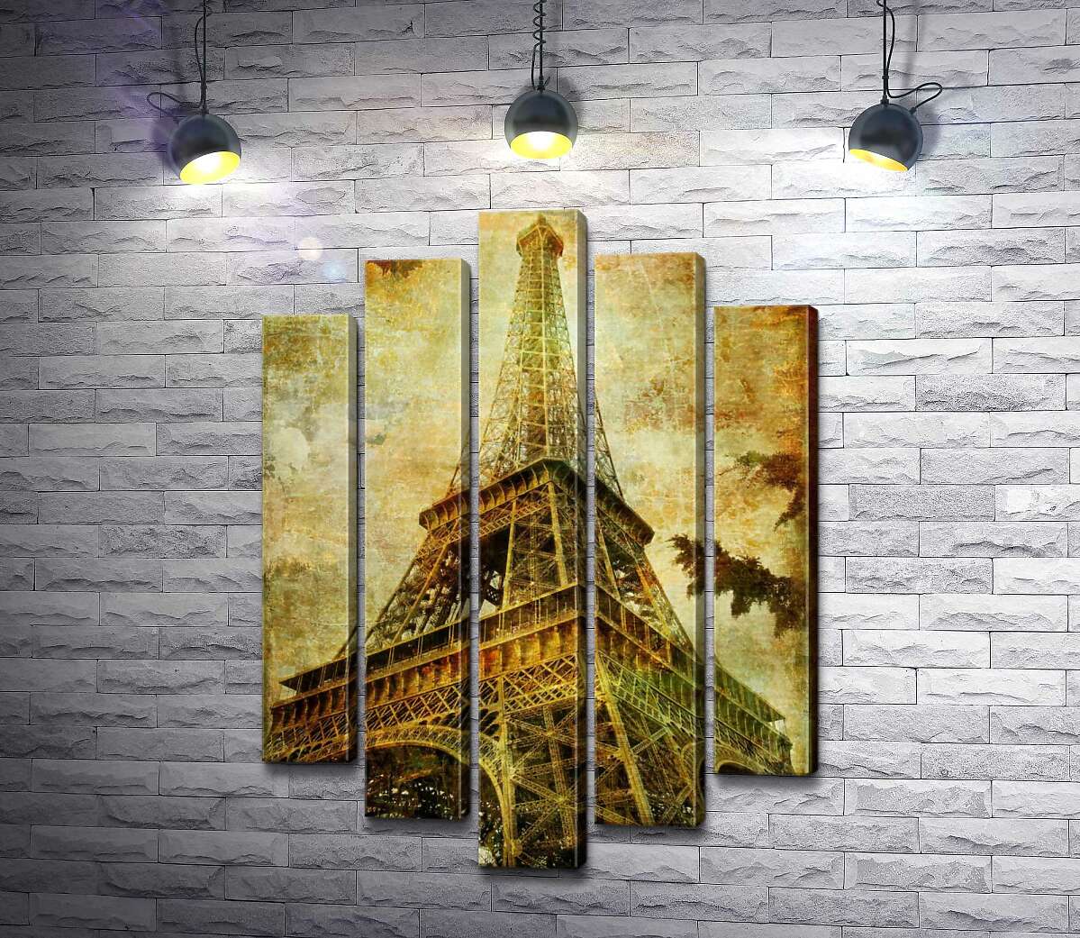 Модульная картина ArtPoster Эйфелева башня величаво поднимается вверх 100x144 см Модуль №26
Модульная картина ArtPoster Эйфелева башня величаво поднимается вверх 100x144 см Модуль №26