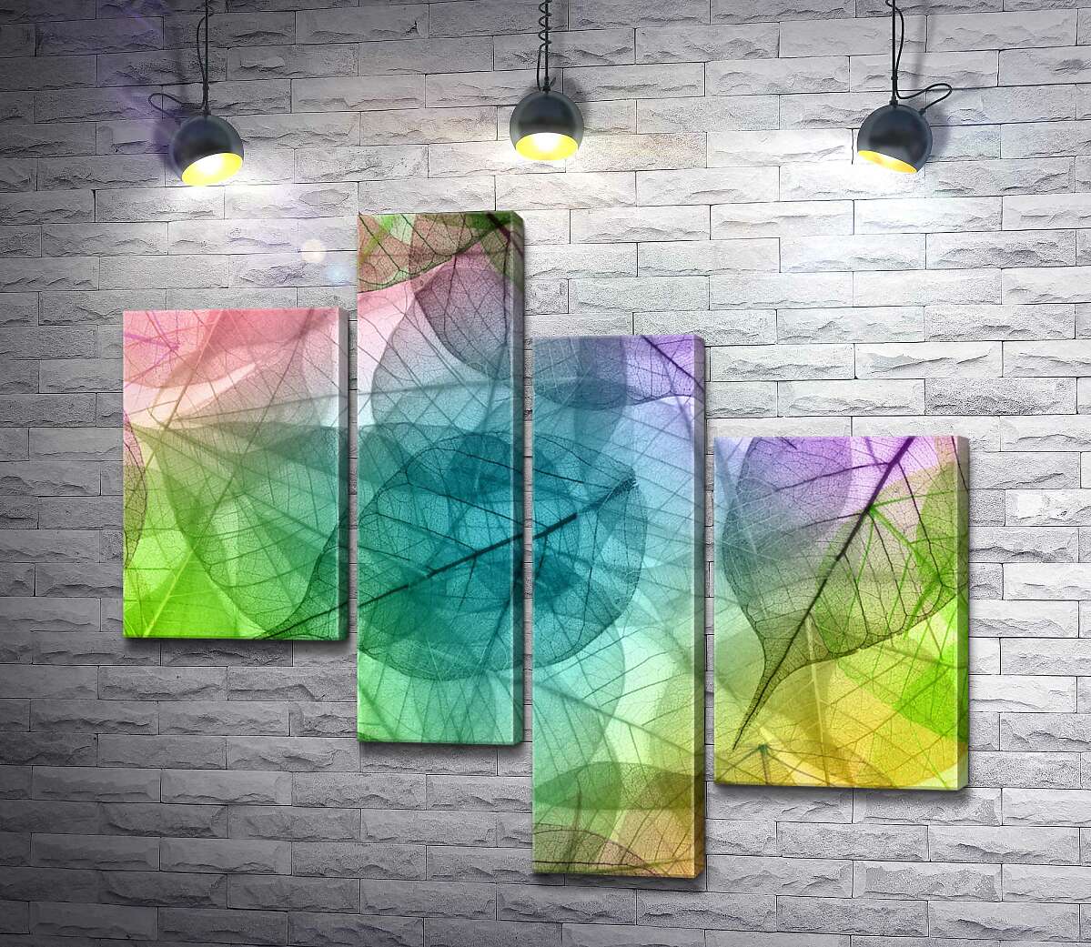 Модульная картина ArtPoster Цветная витинанка из прозрачных листочков 130x118 см Модуль №20
Модульная картина ArtPoster Цветная витинанка из прозрачных листочков 130x118 см Модуль №20