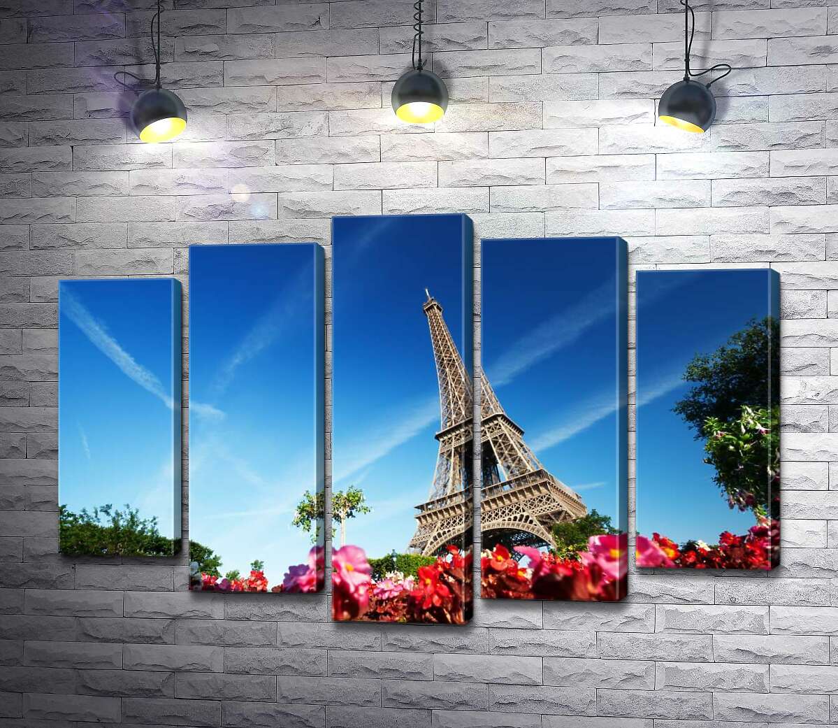 Модульная картина ArtPoster Эйфелева башня возвышается над цветником с бегониями 100x69 см Модуль №26
Модульная картина ArtPoster Эйфелева башня возвышается над цветником с бегониями 100x69 см Модуль №26