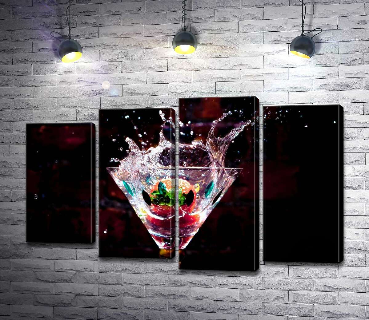 Модульная картина ArtPoster Фейерверк цитрусовых в бокале коктейля 132x83 см Модуль №21
Модульная картина ArtPoster Фейерверк цитрусовых в бокале коктейля 132x83 см Модуль №21