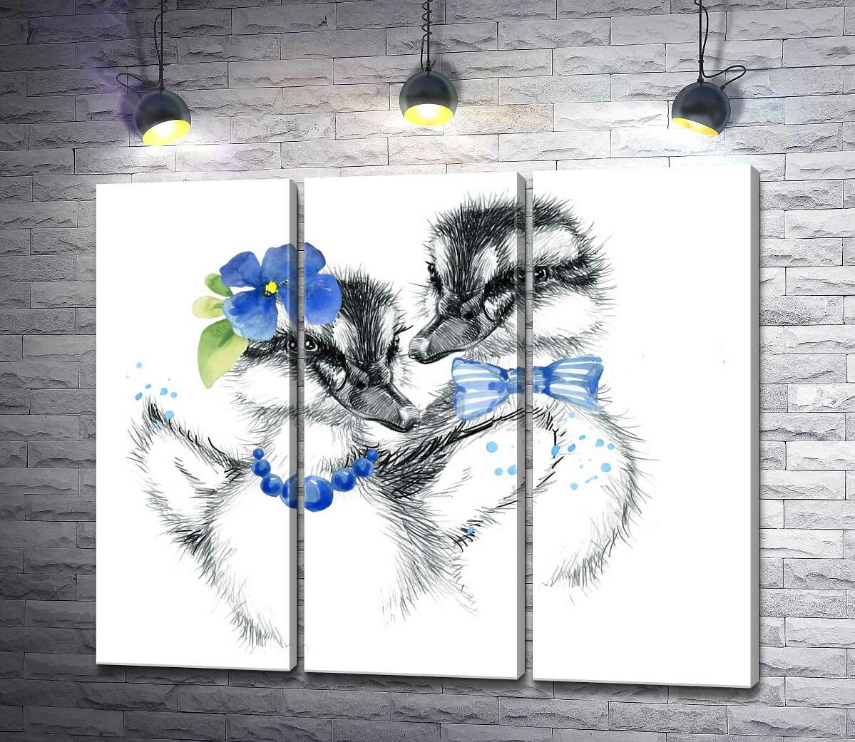 Модульная картина ArtPoster Утята нарядились в бусы и бабочку 132x110 см Модуль №11
Модульная картина ArtPoster Утята нарядились в бусы и бабочку 132x110 см Модуль №11