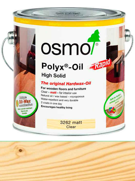 Масло с быстрым высыханием Osmo Hartwachs-Ol Rapid 0,75 L Бесцветное матовое 3262 (4006850365265)
Масло с быстрым высыханием Osmo Hartwachs-Ol Rapid 0,75 L Бесцветное матовое 3262 (4006850365265)