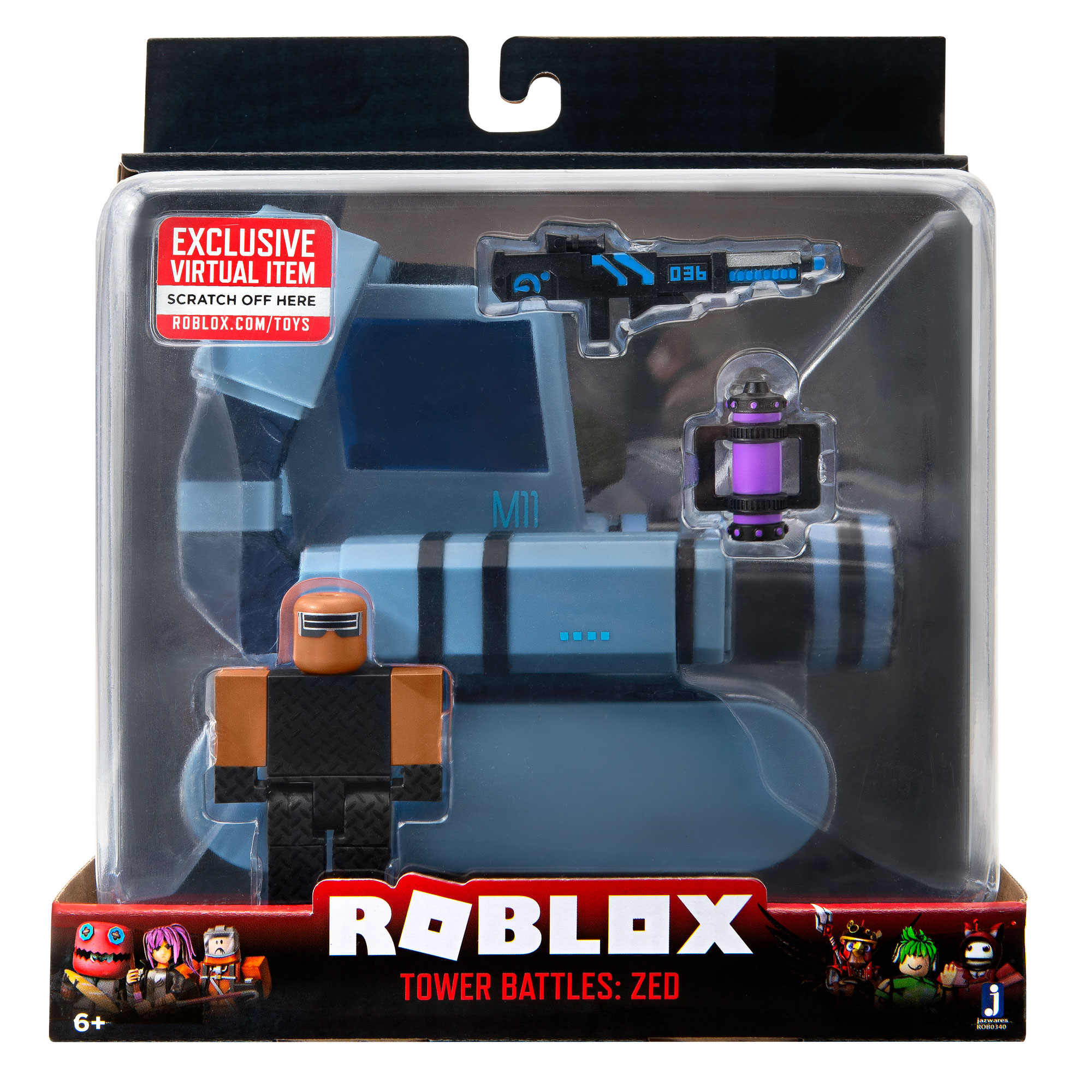 Роблокс игровой набор с фигуркой Large Vehicle Tower Battles: ZED W8 Jazwares Roblox (ROB0340)
Роблокс игровой набор с фигуркой Large Vehicle Tower Battles: ZED W8 Jazwares Roblox (ROB0340)