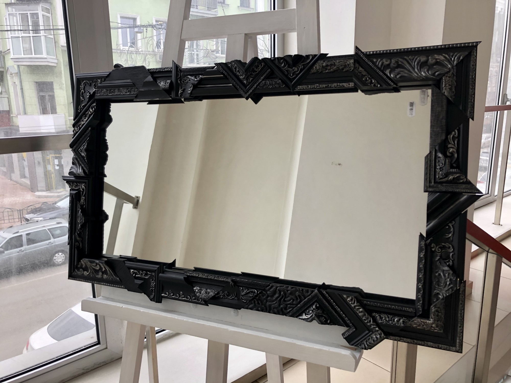 Дизайнерское зеркало 850х500мм в черной комбинированной раме FRAMES.POSTERS.DECOR (з11)
Дизайнерское зеркало 850х500мм в черной комбинированной раме FRAMES.POSTERS.DECOR (з11)