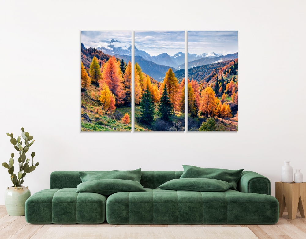 Картина на холсте Модульные Модульная картина Colorful Autumn Landscape 3 картины 60х120 см.
Картина на холсте Модульные Модульная картина Colorful Autumn Landscape 3 картины 60х120 см.