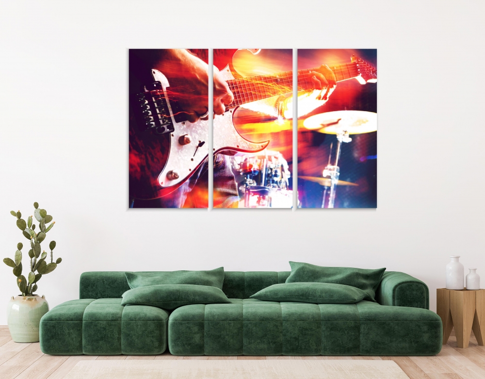 Картина на холсте Модульные Модульная картина Playing Guitar And Concert Concept 3 картины 30х60 см.
Картина на холсте Модульные Модульная картина Playing Guitar And Concert Concept 3 картины 30х60 см.