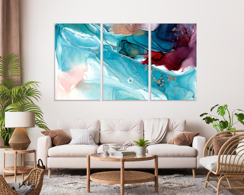 Картина на холсте Модульные Модульная картина Waves And Whirlpools 3 картины 40х80 см.
Картина на холсте Модульные Модульная картина Waves And Whirlpools 3 картины 40х80 см.