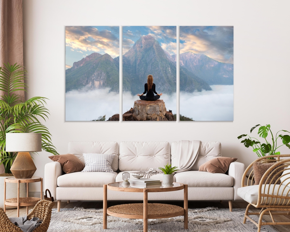 Картина на холсте Модульные Модульная картина Yoga On The Mountain 3 картины 40х80 см.
Картина на холсте Модульные Модульная картина Yoga On The Mountain 3 картины 40х80 см.