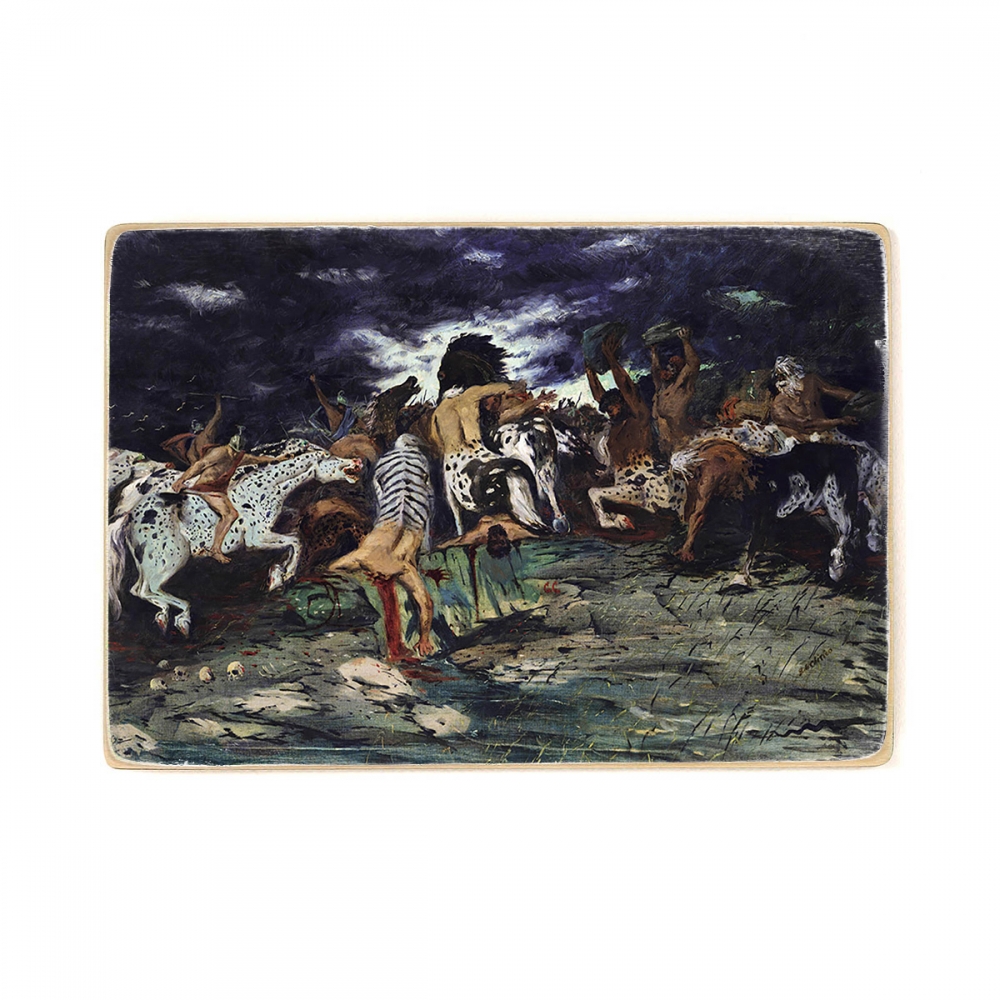 Деревянный постер Искусство The battle of Lapiths and Centaurs - Giorgio de Chirico (1909) А2
Деревянный постер Искусство The battle of Lapiths and Centaurs - Giorgio de Chirico (1909) А2