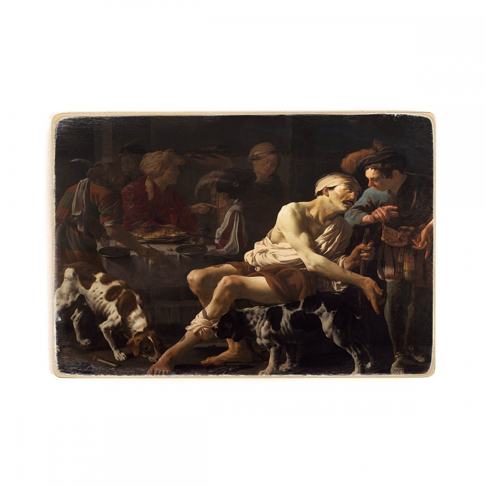 Деревянный постер Искусство Hendrick ter Brugghen - The Rich Man and the Poor Lazarus А1
Деревянный постер Искусство Hendrick ter Brugghen - The Rich Man and the Poor Lazarus А1