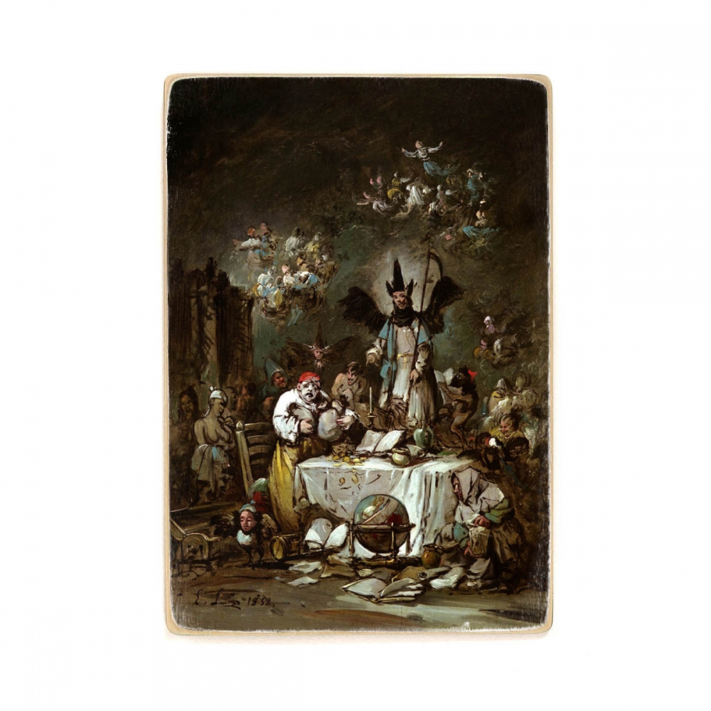 Деревянный постер Искусство Eugenio Lucas Velázquez - Allegorical caprice. The Avarice А1
Деревянный постер Искусство Eugenio Lucas Velázquez - Allegorical caprice. The Avarice А1