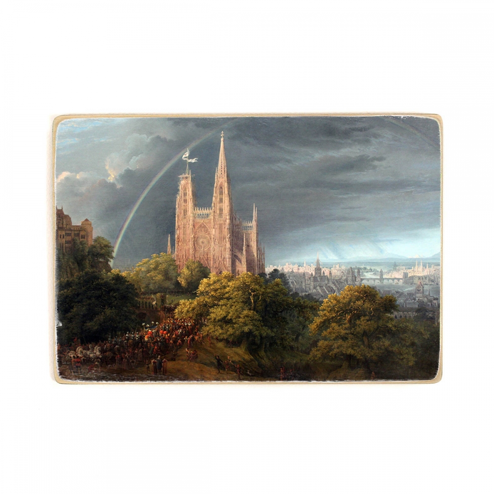 Деревянный постер Искусство Karl Friedrich Schinkel - Medieval City on a River (1815) А1
Деревянный постер Искусство Karl Friedrich Schinkel - Medieval City on a River (1815) А1