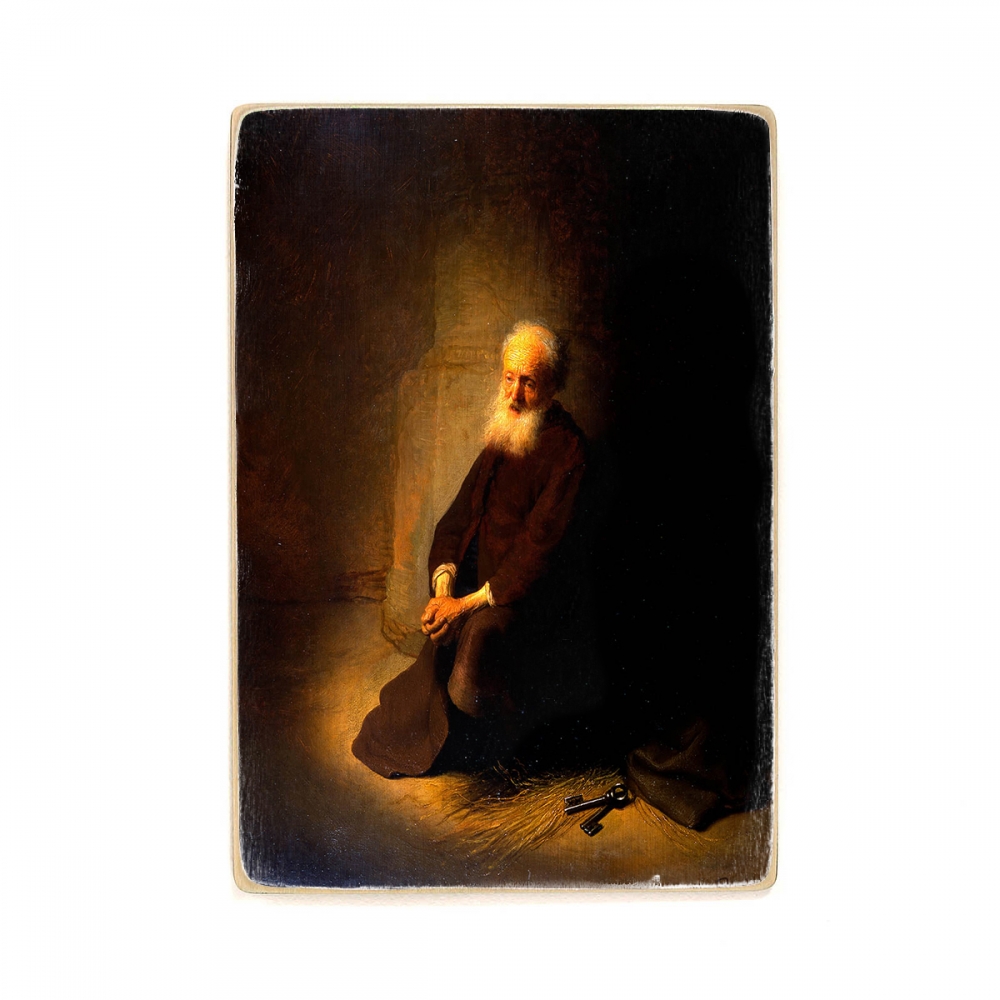 Деревянный постер Искусство Rembrandt van Rijn - St. Peter in Prison (The Apostle Peter Kneeling) А2
Деревянный постер Искусство Rembrandt van Rijn - St. Peter in Prison (The Apostle Peter Kneeling) А2