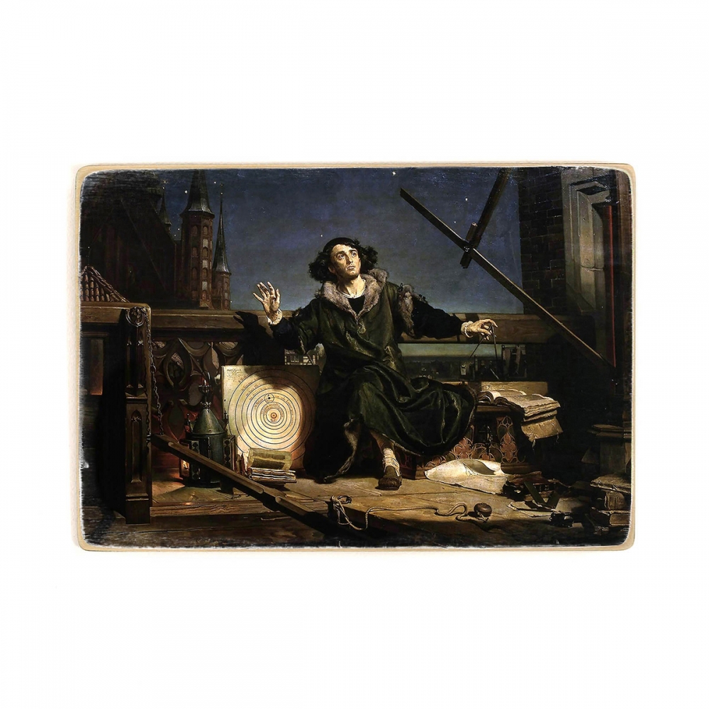 Деревянный постер Искусство Astronomer Copernicus, or Conversations with God - Jan Matejko (1873) А1
Деревянный постер Искусство Astronomer Copernicus, or Conversations with God - Jan Matejko (1873) А1