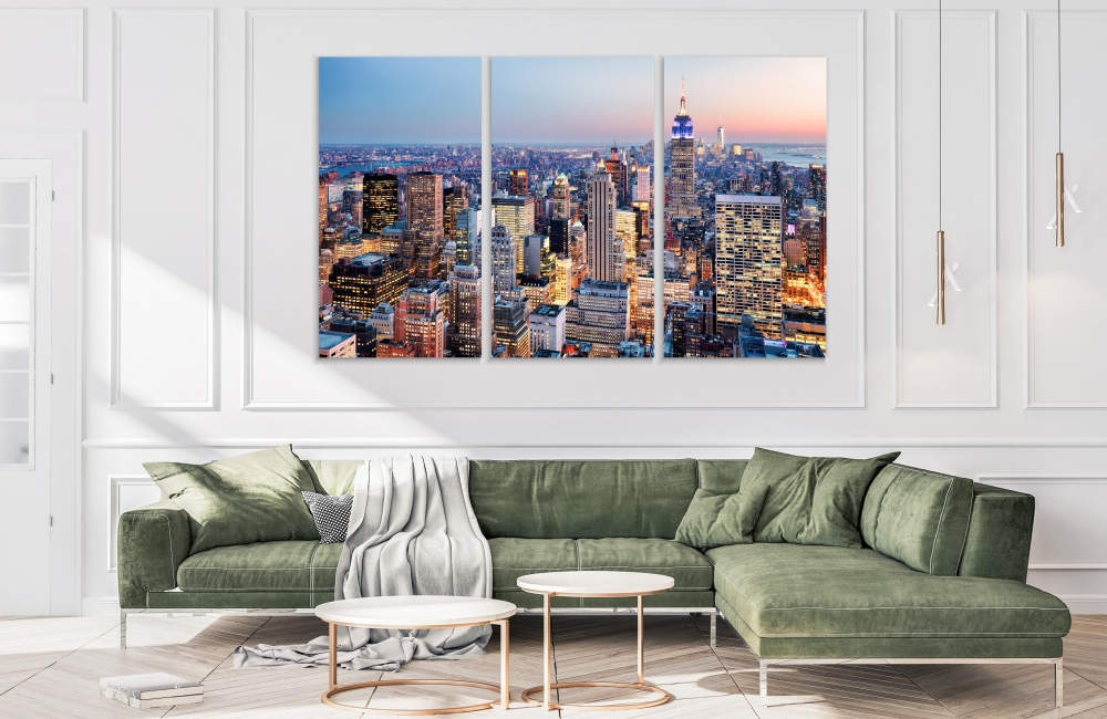 Картина на холсте Модульные Модульная картина New York City 3 картины 60х120 см.
Картина на холсте Модульные Модульная картина New York City 3 картины 60х120 см.