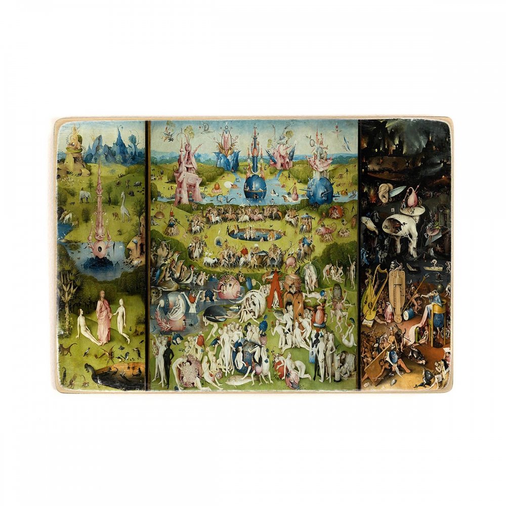 Деревянный постер Искусство Hieronymus Bosch - The Garden of Earthly Delights. А2
Деревянный постер Искусство Hieronymus Bosch - The Garden of Earthly Delights. А2