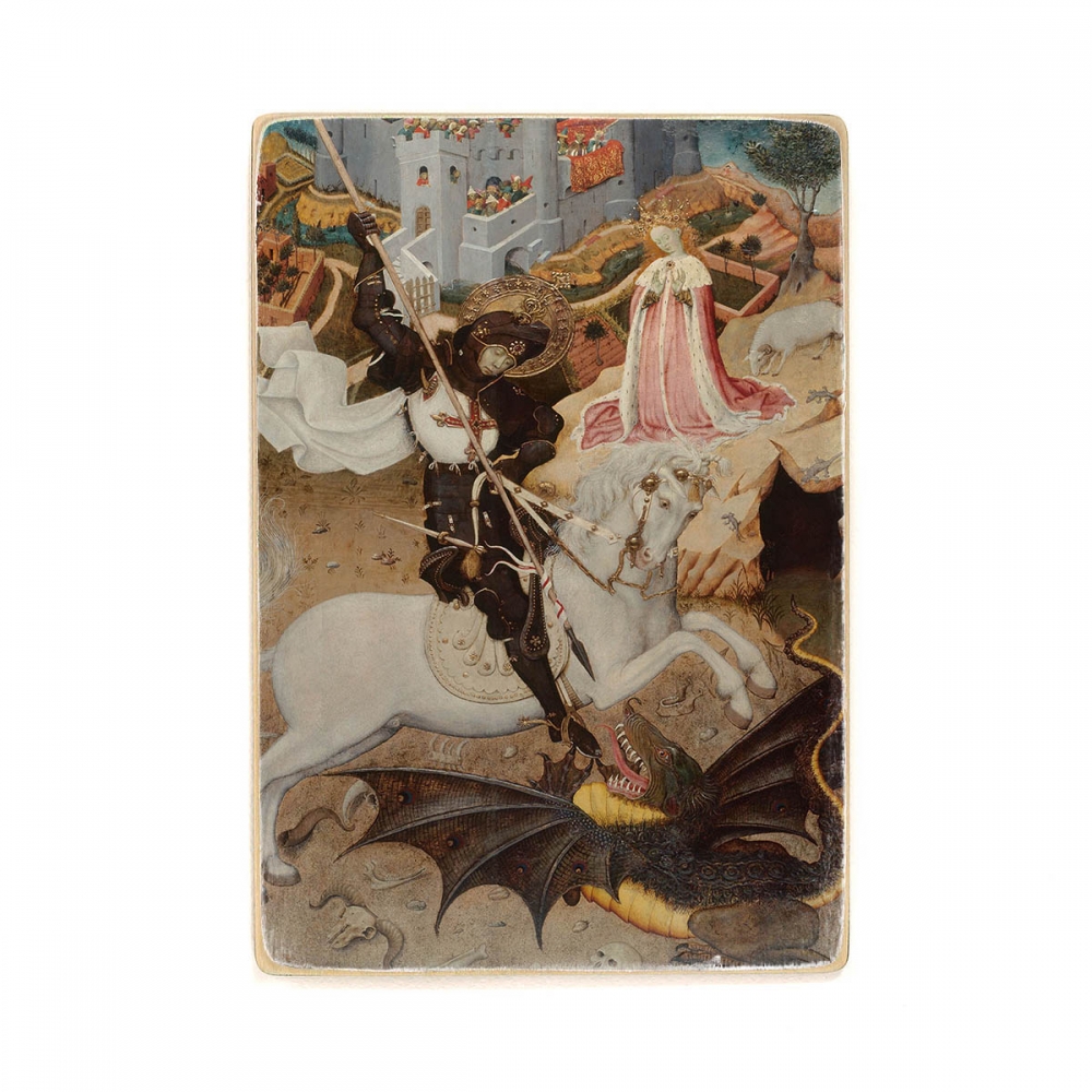 Деревянный постер Искусство Bernat Martorell - Saint George Killing the Dragon А2
Деревянный постер Искусство Bernat Martorell - Saint George Killing the Dragon А2