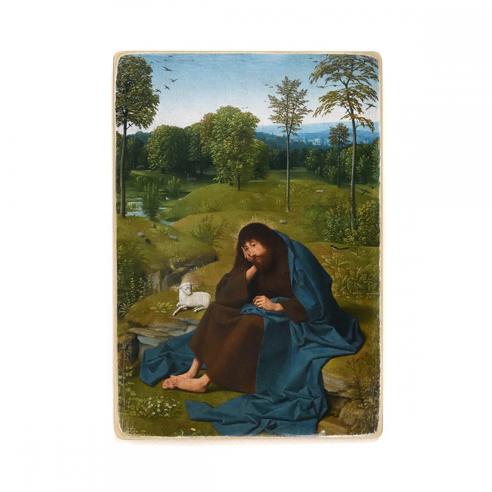 Деревянный постер Искусство Geertgen tot Sint Jans - John the Baptist in the Wilderness (c. 1485–1490) А2
Деревянный постер Искусство Geertgen tot Sint Jans - John the Baptist in the Wilderness (c. 1485–1490) А2