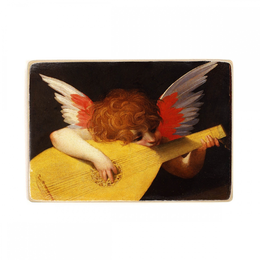 Деревянный постер Искусство Cherub Playing a Lute or Musical Cherub - Rosso Fiorentino (1521) А2
Деревянный постер Искусство Cherub Playing a Lute or Musical Cherub - Rosso Fiorentino (1521) А2