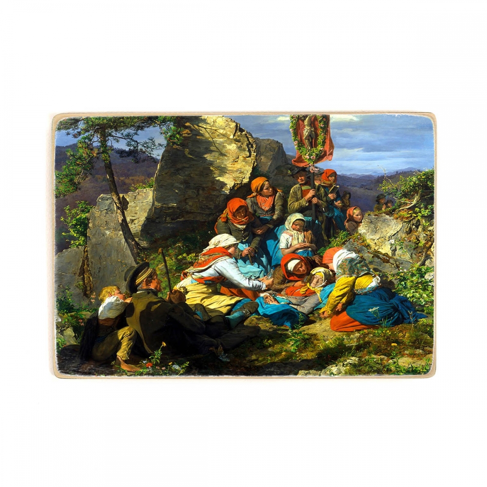 Деревянный постер Искусство Ferdinand Georg Waldmüller - The Interrupted Pilgrimage (The Sick Pilgrim) А2
Деревянный постер Искусство Ferdinand Georg Waldmüller - The Interrupted Pilgrimage (The Sick Pilgrim) А2