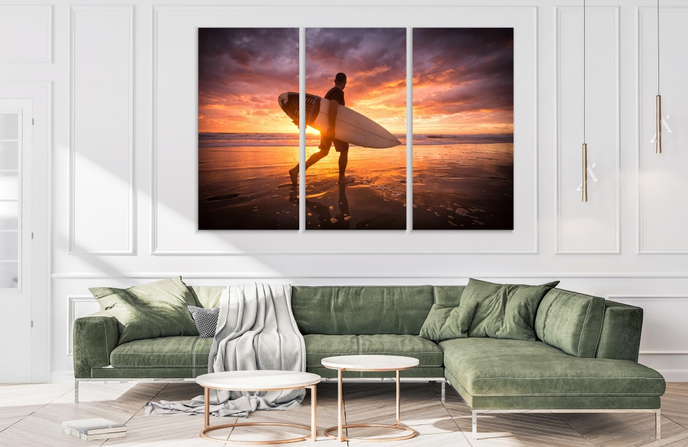 Картина на холсте Модульные Модульная картина Surfer On The Beach With His Longboard 3 картины 30х60 см.
Картина на холсте Модульные Модульная картина Surfer On The Beach With His Longboard 3 картины 30х60 см.