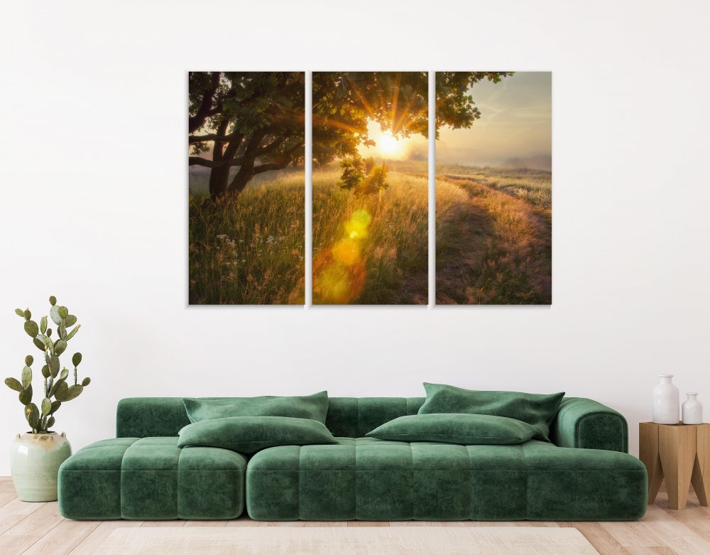 Картина на холсте Модульные Модульная картина Morning Sunrise Landscape 3 картины 30х60 см.
Картина на холсте Модульные Модульная картина Morning Sunrise Landscape 3 картины 30х60 см.