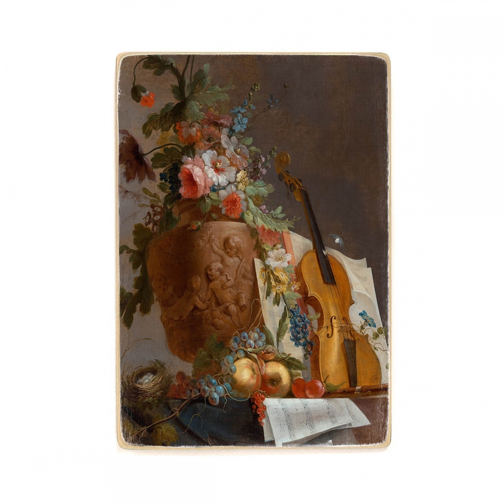Деревянный постер Искусство Jean-Jacques Bachelier - Still life with flowers and a violin А1
Деревянный постер Искусство Jean-Jacques Bachelier - Still life with flowers and a violin А1