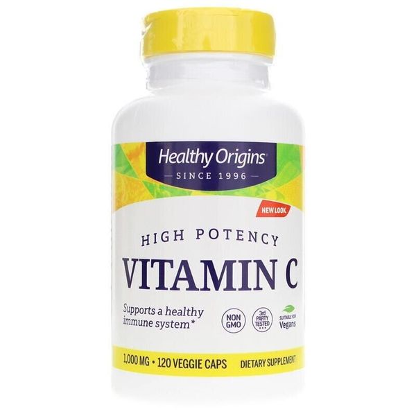Витамин C Vitamin C Non-GMO L-Ascorbic Acid Healthy Origins 1000 мг 120 капсул (HO084)
Витамин C Vitamin C Non-GMO L-Ascorbic Acid Healthy Origins 1000 мг 120 капсул (HO084)