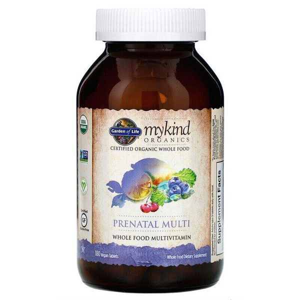 Витамины для беременных Mykind Organics Prenatal Multi Garden of Life 180 таблеток (GOL023)
Витамины для беременных Mykind Organics Prenatal Multi Garden of Life 180 таблеток (GOL023)
