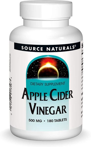 Яблочный cидровый уксус Apple Cider Vinegar Source Naturals 500 мг 180 таблеток (SNS107)
Яблочный cидровый уксус Apple Cider Vinegar Source Naturals 500 мг 180 таблеток (SNS107)