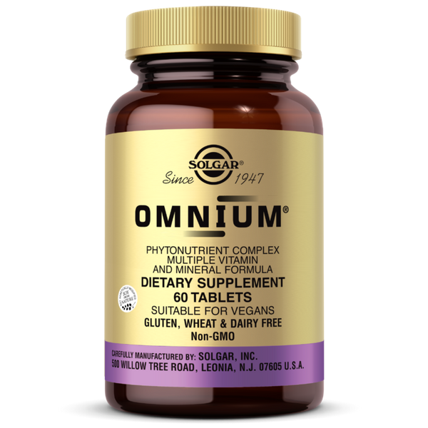 Комплекс вітамінів Omnium Phytonutrient-Rich Multiple Vitamin and Mineral Formula Solgar 180 таблеток (SOL370)
Комплекс вітамінів Omnium Phytonutrient-Rich Multiple Vitamin and Mineral Formula Solgar 180 таблеток (SOL370)