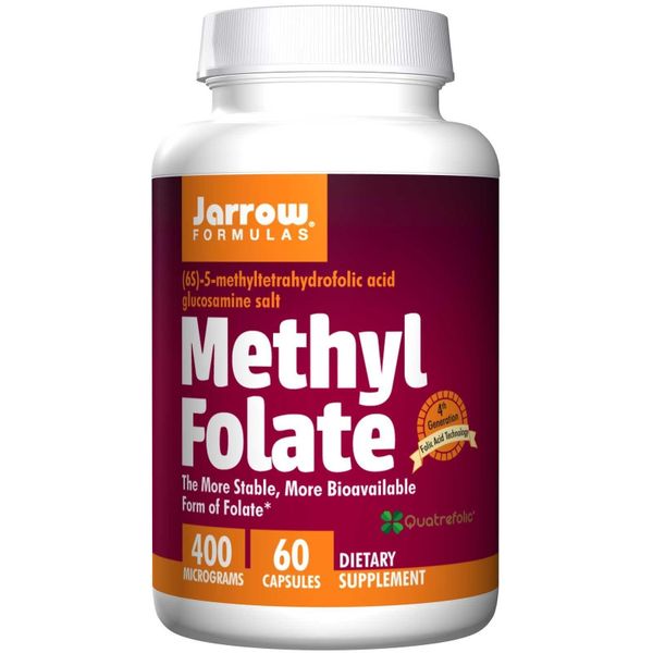 Витамин В9 Метилфолат Methyl Folate Jarrow Formulas 400 мкг 60 капсул (JF051)
Витамин В9 Метилфолат Methyl Folate Jarrow Formulas 400 мкг 60 капсул (JF051)