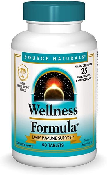 Комплекс лечебных трав Wellness Formula Source Naturals 90 таблеток (SNS179)
Комплекс лечебных трав Wellness Formula Source Naturals 90 таблеток (SNS179)