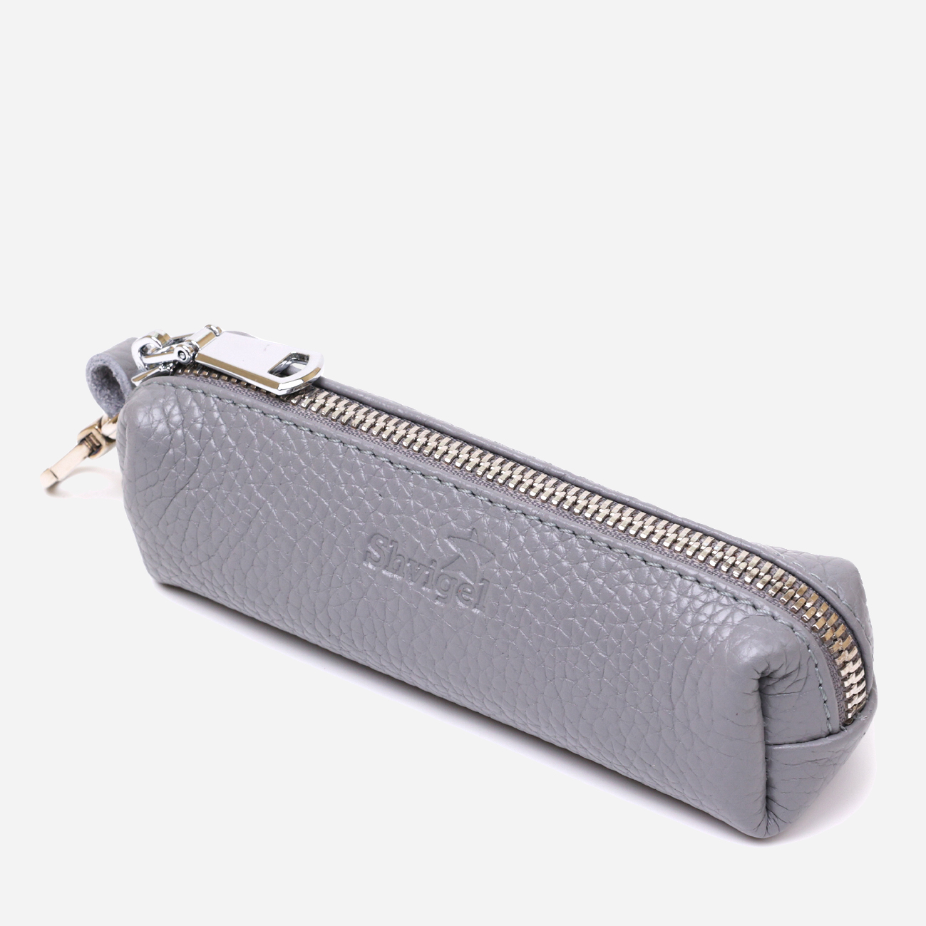 Ключница кожаная Shvigel leather-16543 Серая
Ключница кожаная Shvigel leather-16543 Серая