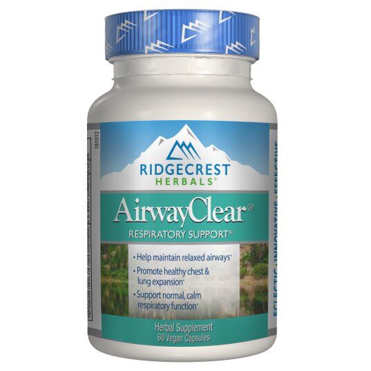 Природные добавки RidgeCrest Herbals Натуральный Респираторный Комплекс AirwayClear 60 гелевых капсул
Природные добавки RidgeCrest Herbals Натуральный Респираторный Комплекс AirwayClear 60 гелевых капсул