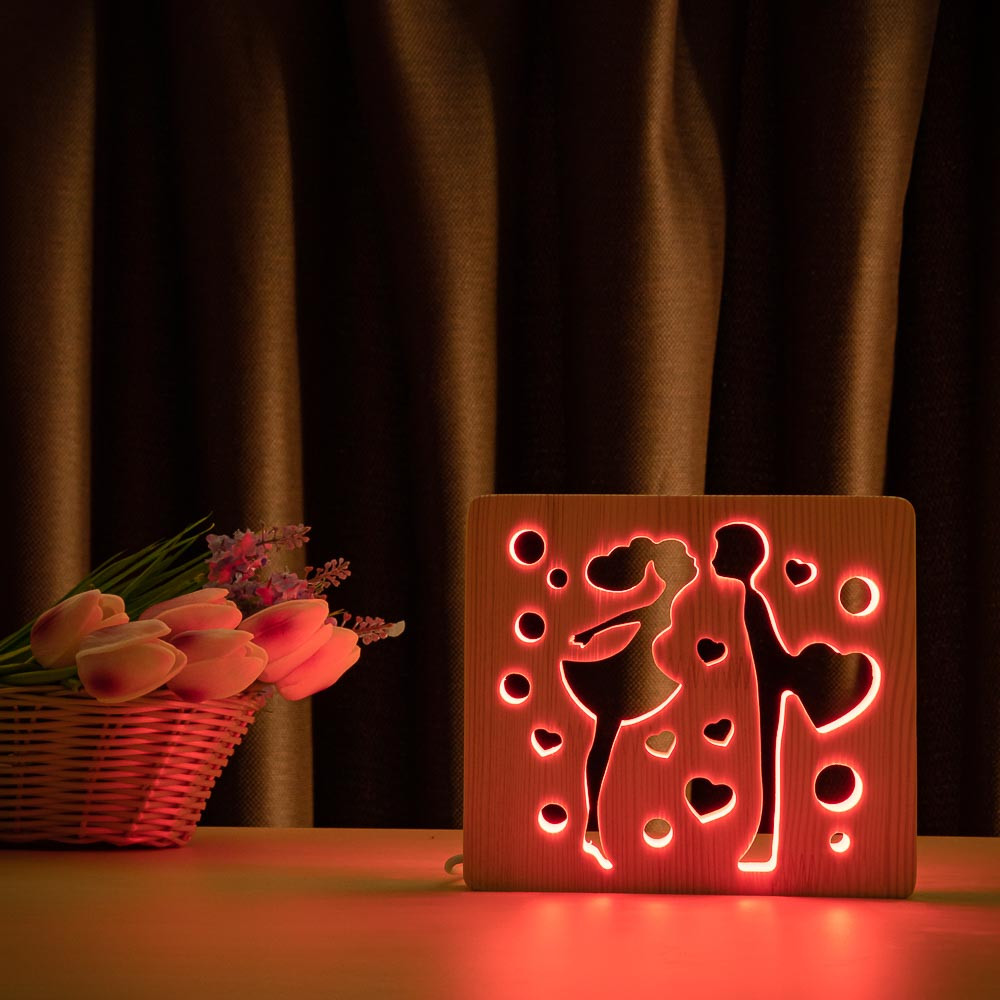 Светильник ночник ArtEco Light из дерева LED "Влюбленная пара" с пультом и регулировкой цвета, RGB
Светильник ночник ArtEco Light из дерева LED "Влюбленная пара" с пультом и регулировкой цвета, RGB