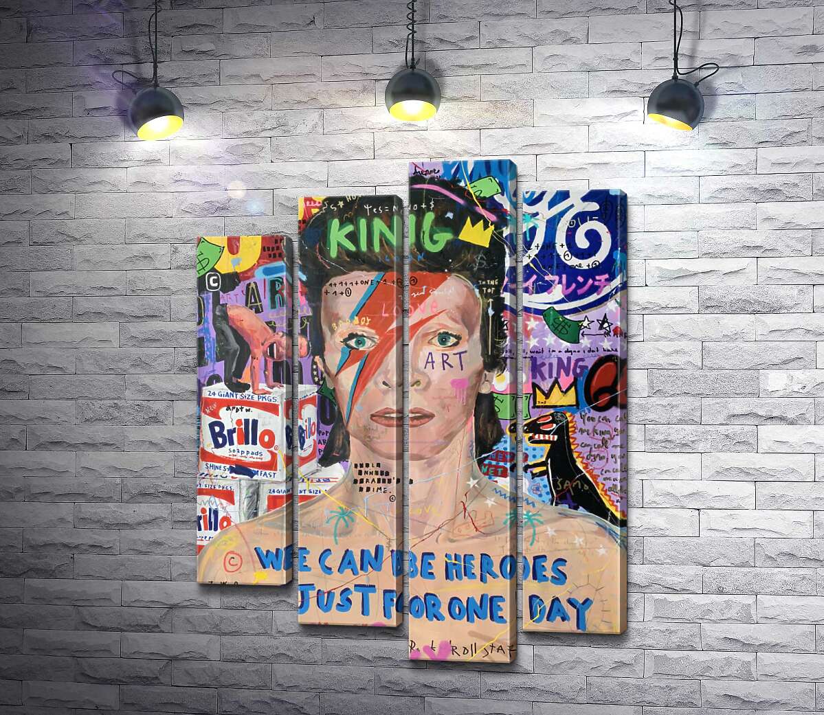 Модульная картина ArtPoster Бови Больт (Bowie Bolt) - Джисбар 80x110 см Модуль №21
Модульная картина ArtPoster Бови Больт (Bowie Bolt) - Джисбар 80x110 см Модуль №21