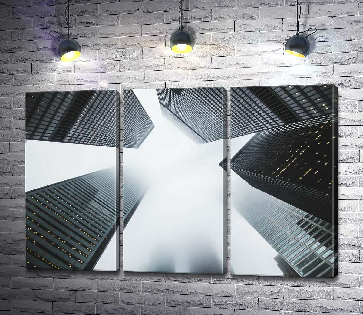 Модульная картина ArtPoster Верхушки небоскребов тонут в дымке тумана 60x40 см Модуль №11
Модульная картина ArtPoster Верхушки небоскребов тонут в дымке тумана 60x40 см Модуль №11