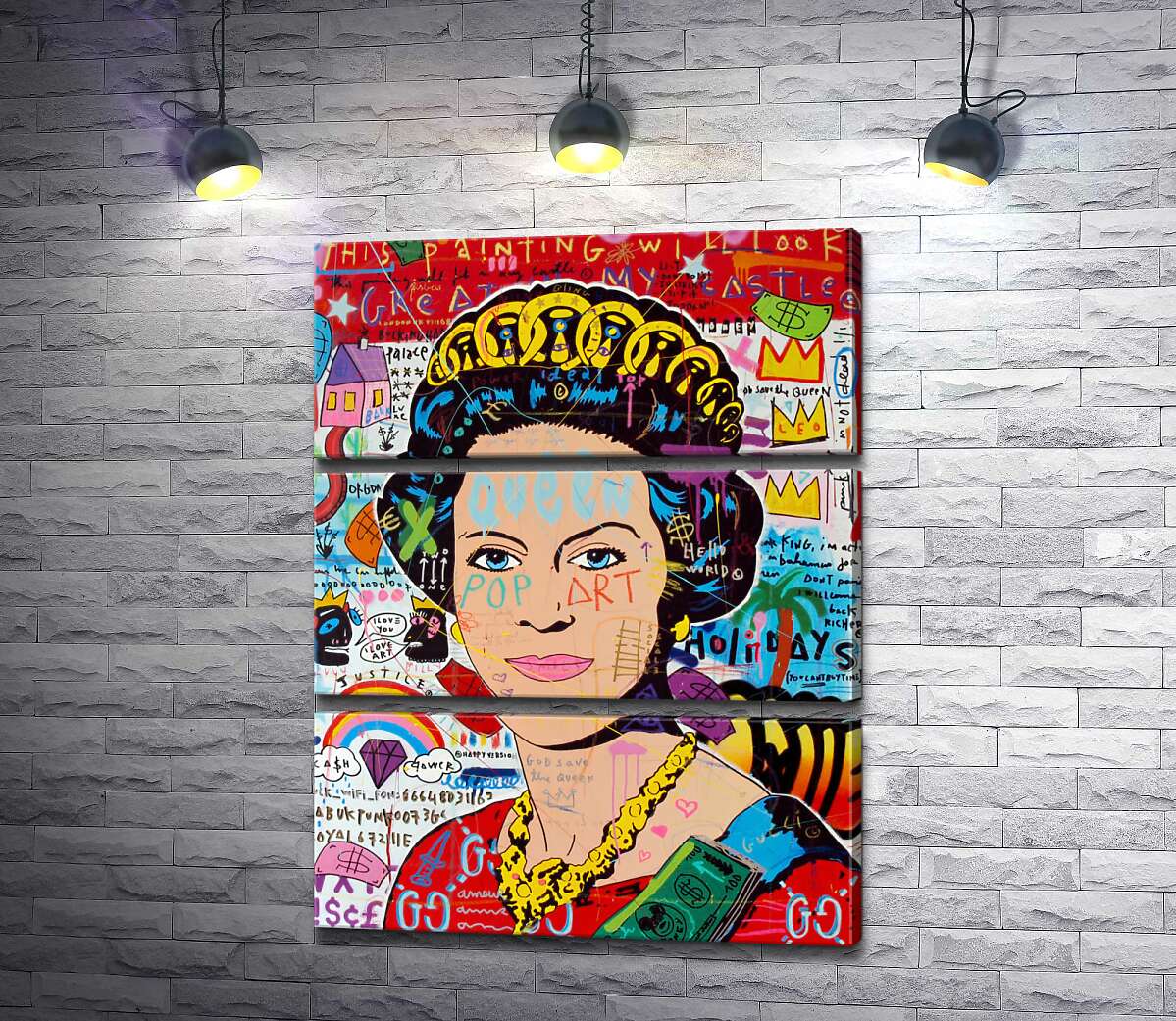 Модульная картина ArtPoster Боже, храни королеву (God save the queen) - Джисбар 100x129 см Модуль №13
Модульная картина ArtPoster Боже, храни королеву (God save the queen) - Джисбар 100x129 см Модуль №13
